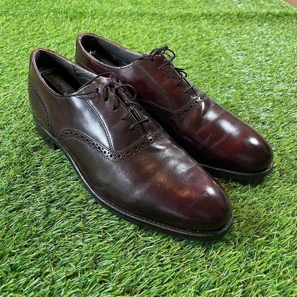 Dexter Brown leather brogue oxfords with brogue detailing Size US 8.5 men's